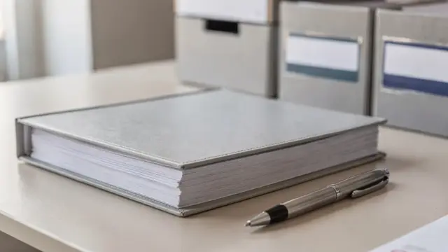 Geordnete Personalakte und Dokumentenablage zum Thema Personalaktenpflichten und HR-Daten